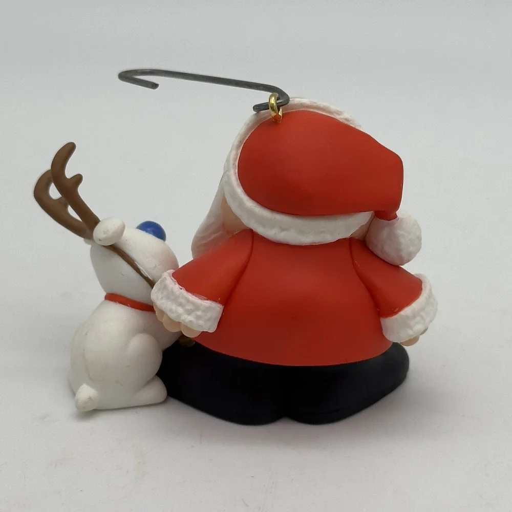 Vtg Hallmark Keepsake 1996 Ziggy & Fuzz 25th‎ Anniversary Christmas Ornament Box